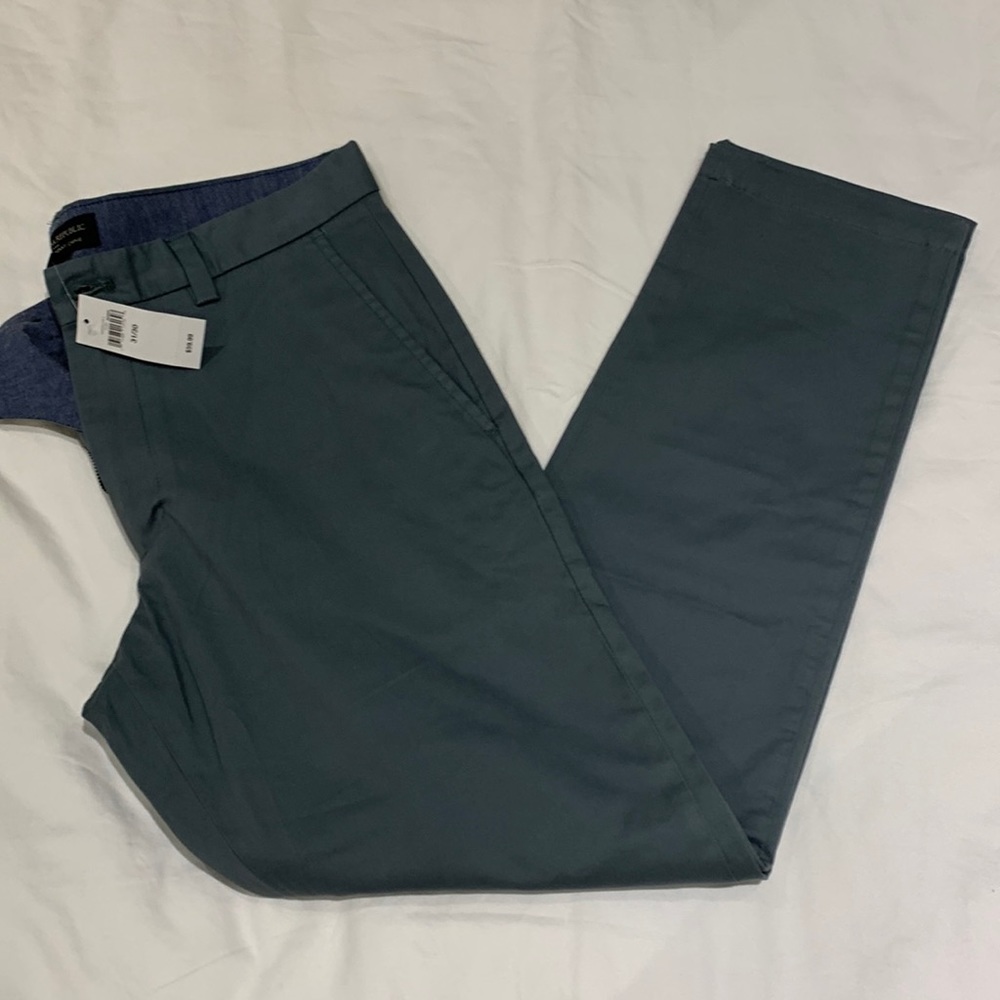 NWT Banana Republic Fulton Skinny Chino Pant 31 x 28